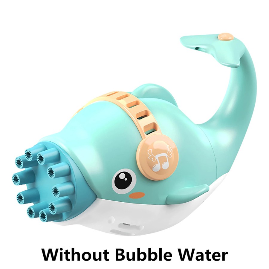 Mainan Gelembung Sabun Automatic Bubble Water Dolphin 10 Holes - RC102