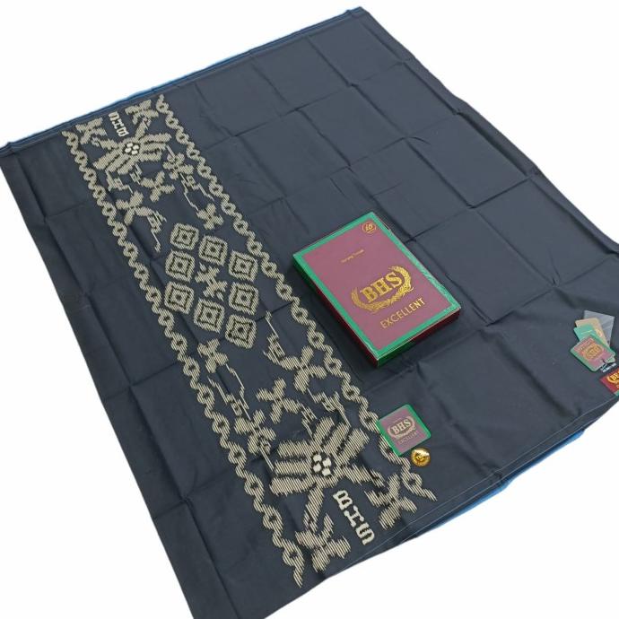 SARUNG TENUN BHS EXCELLENT WARNA HITAM POLOS-SARUNG TENUN PREMIUM FGFD41654E