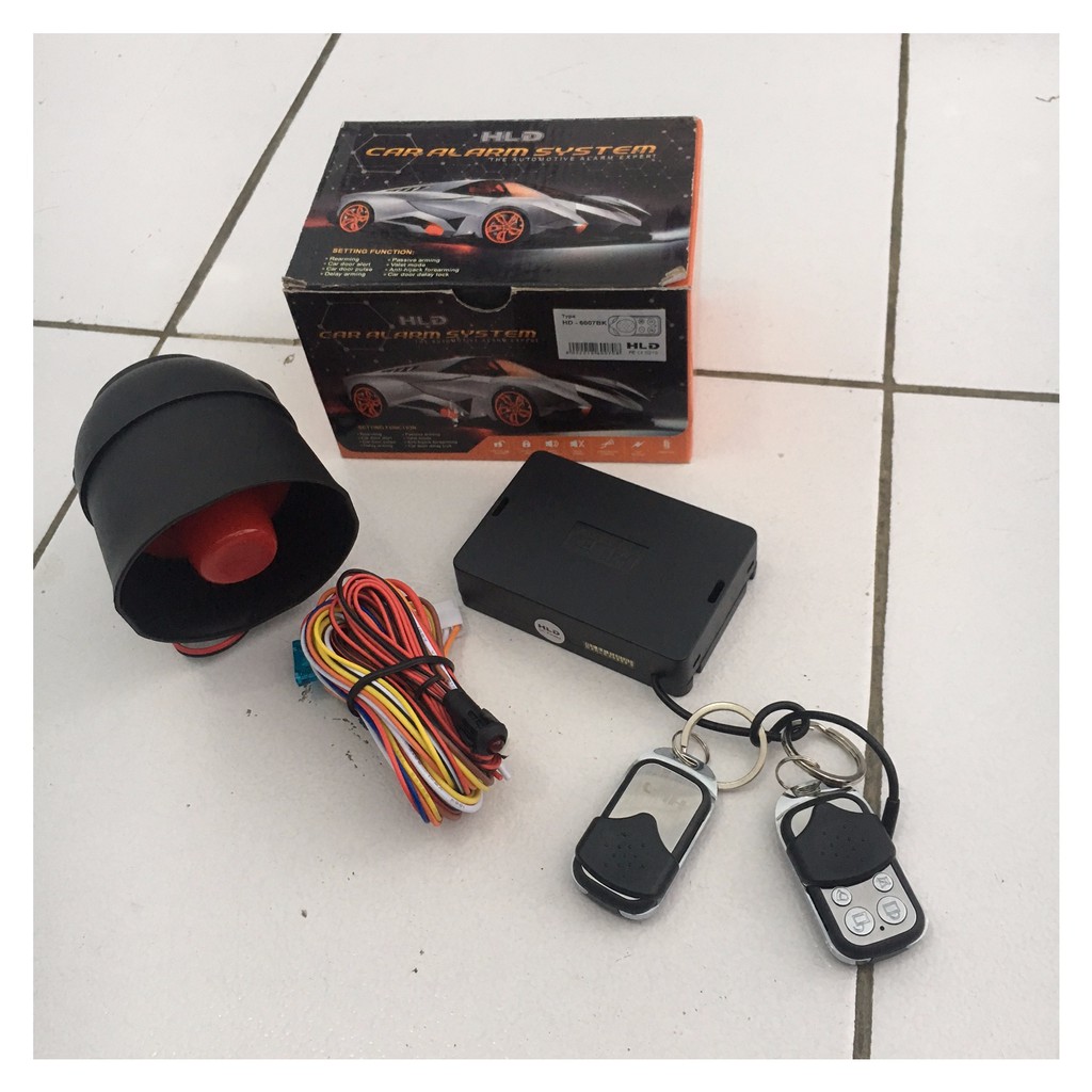 Alarm Mobil Merek HLD Model Kunci Slide Sliding Alarm Mobil Merek HLD Model Kunci Slide Sliding
