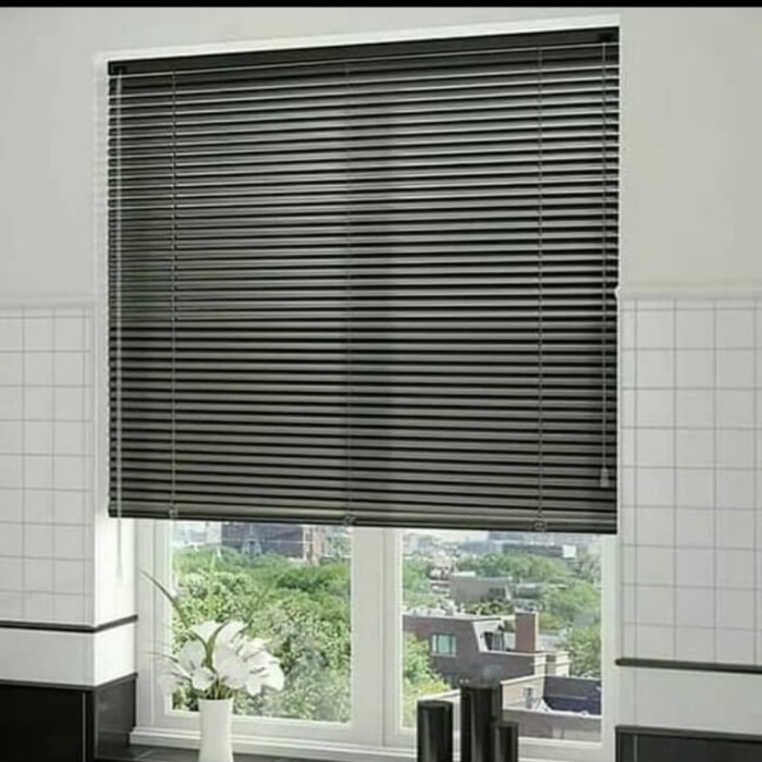 TIRAI GULUNG PVC 60 X 180 CM KRIS VENETIAN BLIND 25 MM ORIGINAL