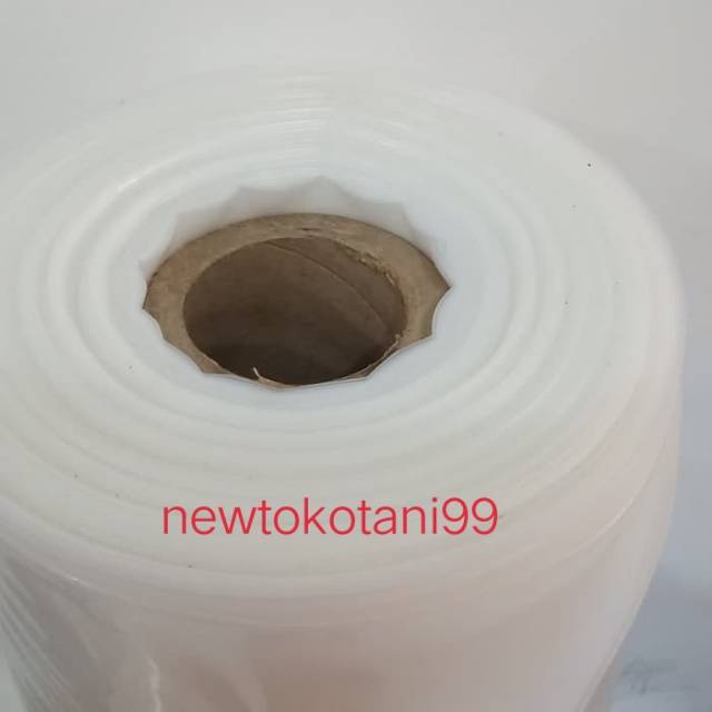 Plastik UV 14% lebar 3 meter tebal 200 micron ECERAN untuk green house atap penjemuran atap kolam