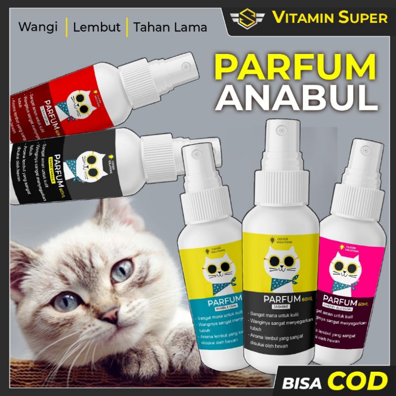 Parfum Kucing, Anjing, Kelinci, Hamster, Sugar Glider | Super Wangi, Super Lembut, Aman dan Tahan Lama