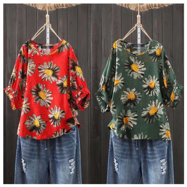 baju import bahan katun linen