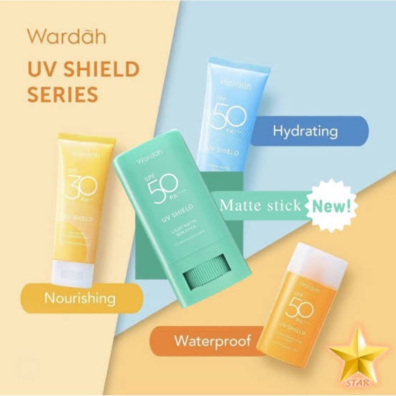 ✿ELYSABETHME✿ Wardah Sunscreen Sunstick Spf 50 sunblock UVA UVB sun pelindung dari matahari kulit gosong traveling pantai