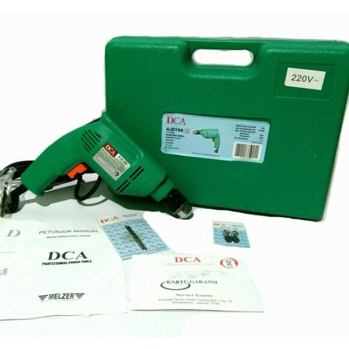 Mesin bor tangan 10mm DRILL DRIVER AJZ10A DCA AJZ 10 A