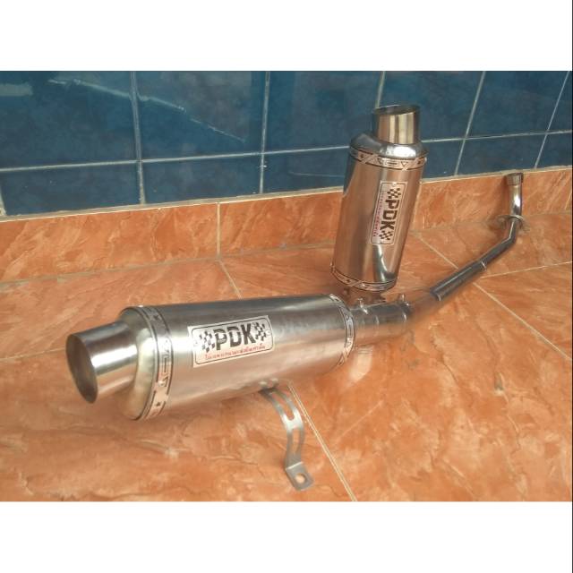 Knalpot racing oval, knalpot vega, knalpot Jupiter, knalpot supra lama