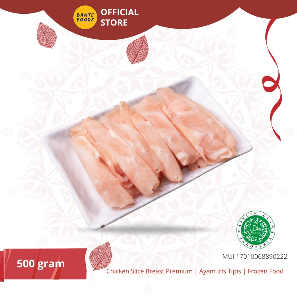 

Chicken leg Slice Premium / Chicken Breast Slice Premium - 500 gram