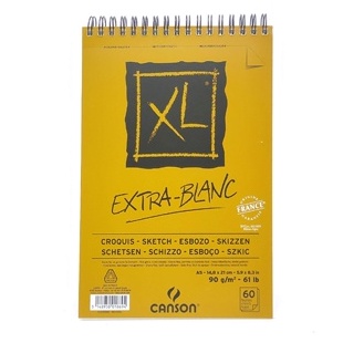 

Canson Sketchbook A5 Extra White 60S / Buku Gambar Sketsa Tebal 90 Gsm #C200001869