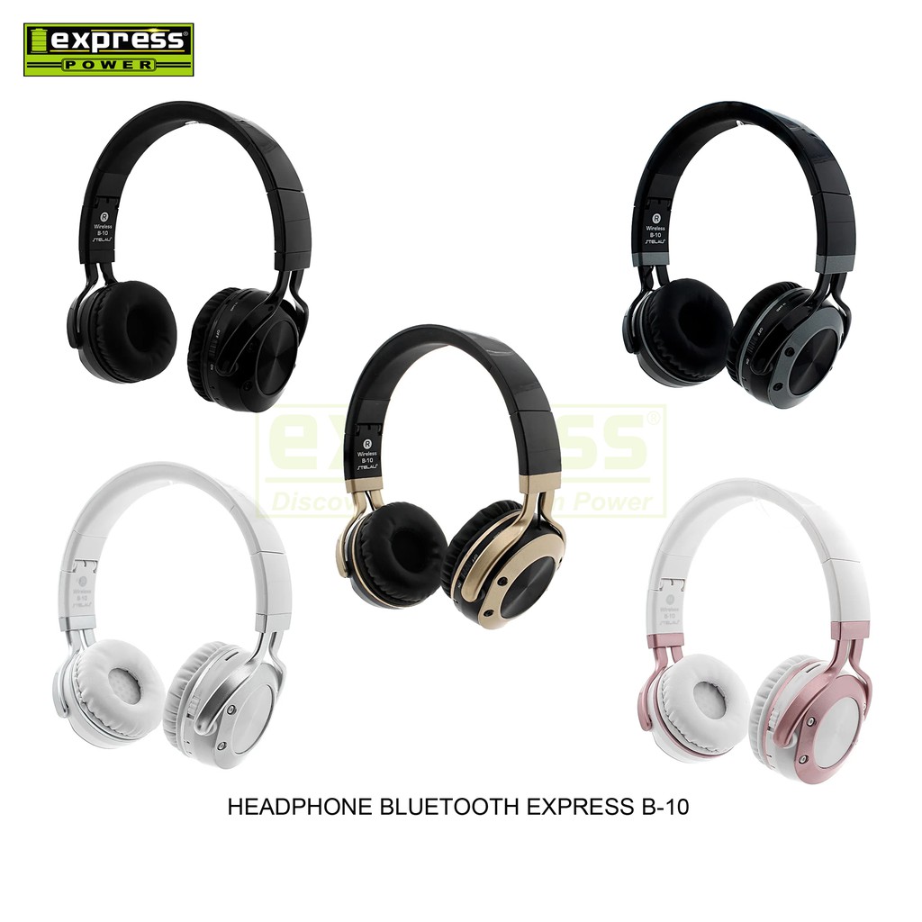 Headphone Nirkabel Bebas Genggam Stereo BLUETOOTH EXPRESS B-10