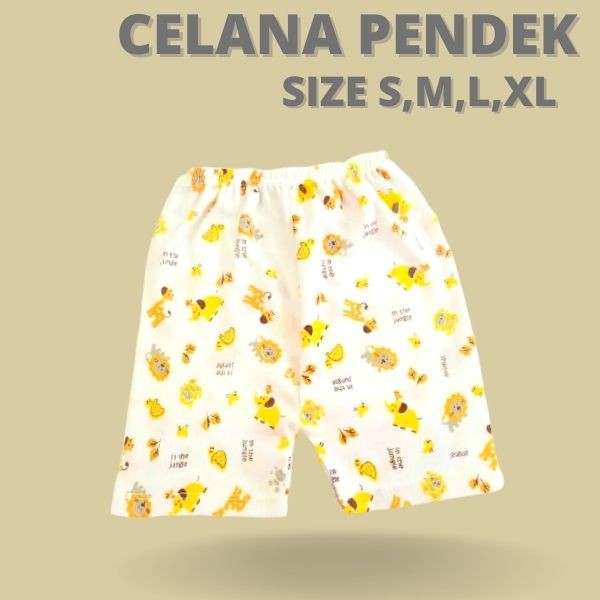 [ 3 ps ] Celana Bayi Model Pendek Usia 0-4 tahun