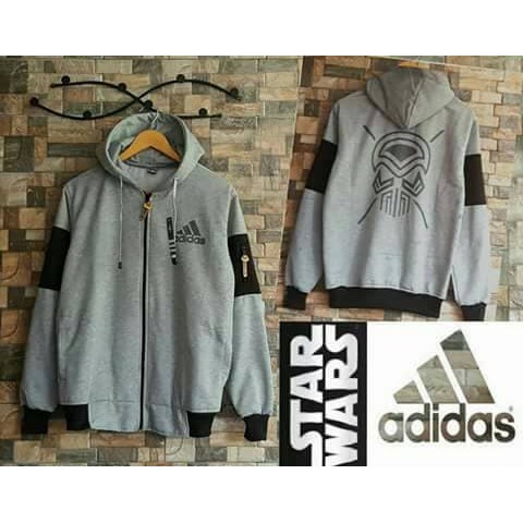 JAKET HOODIE SWEATER ADIDAS STARWARS ABU PREMIUM