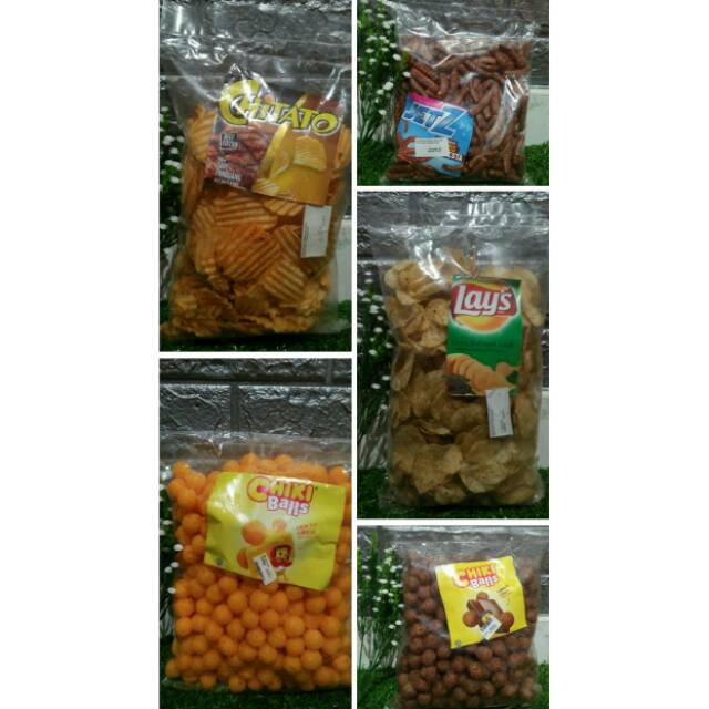 

Chiki Balls, Jetz, Chitato dan Lays 250gram