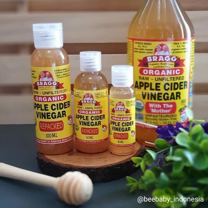 

TERLARIS! Bragg Apple Cider Vinegar / Cuka Apel Organic - 30 ml
