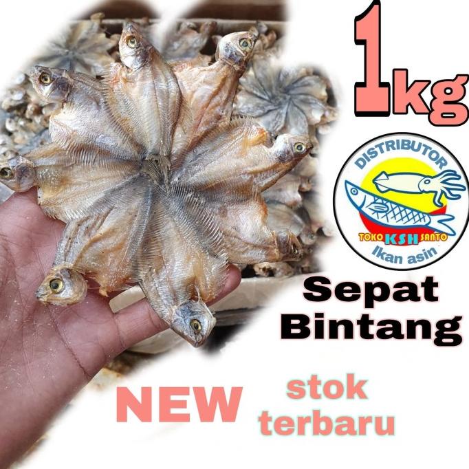 

[COD] ikan asin sepat bintang-1kg [COD]