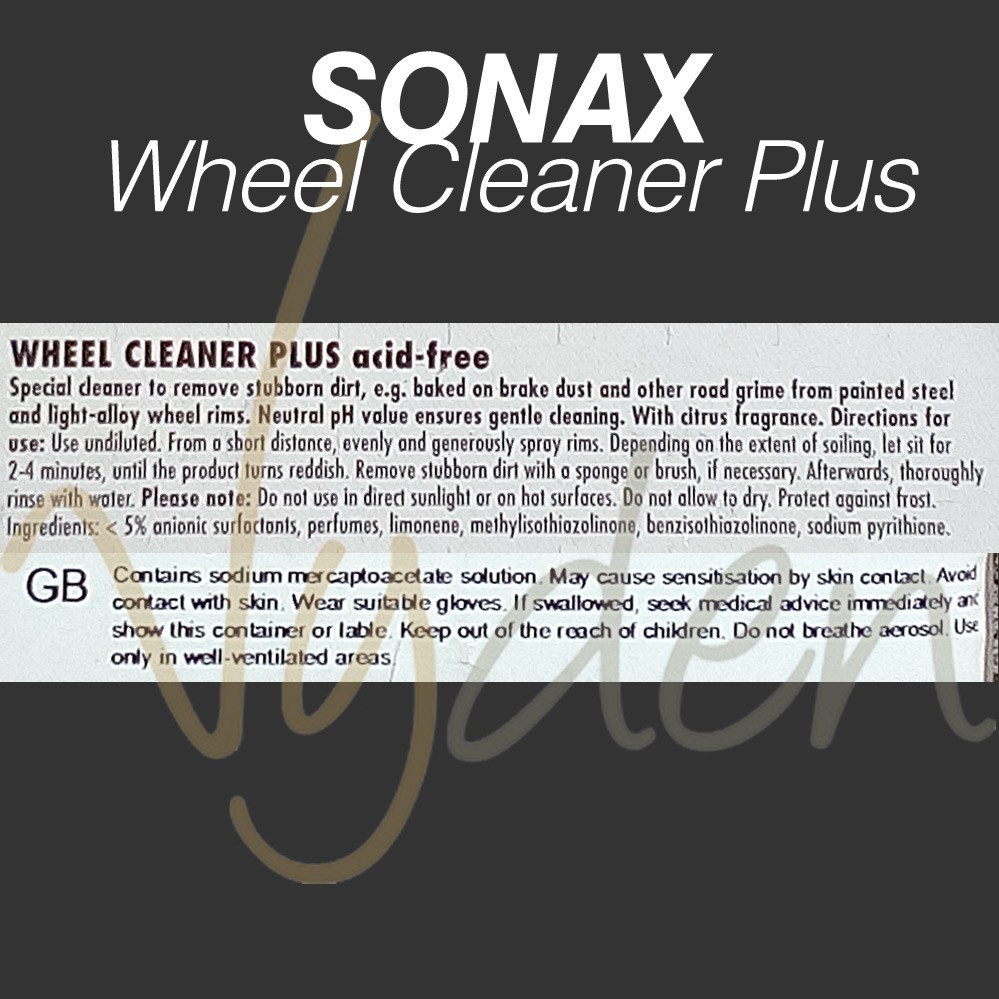 SONAX Wheel Cleaner PLUS 5 Liter Gallon Pembersih Pelek Mobil Terbaik MURAH