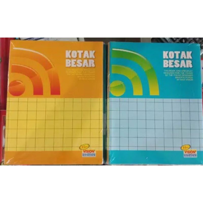

Buku Tulis Kotak Besar Mandarin Vision