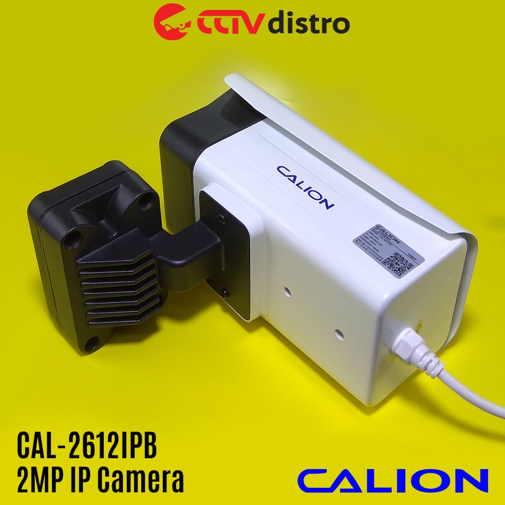 CCTV IP Camera Outdoor 2MP Full HD 1080P | Tetap Berwarna Saat Malam | Calion CAL-2612IPB