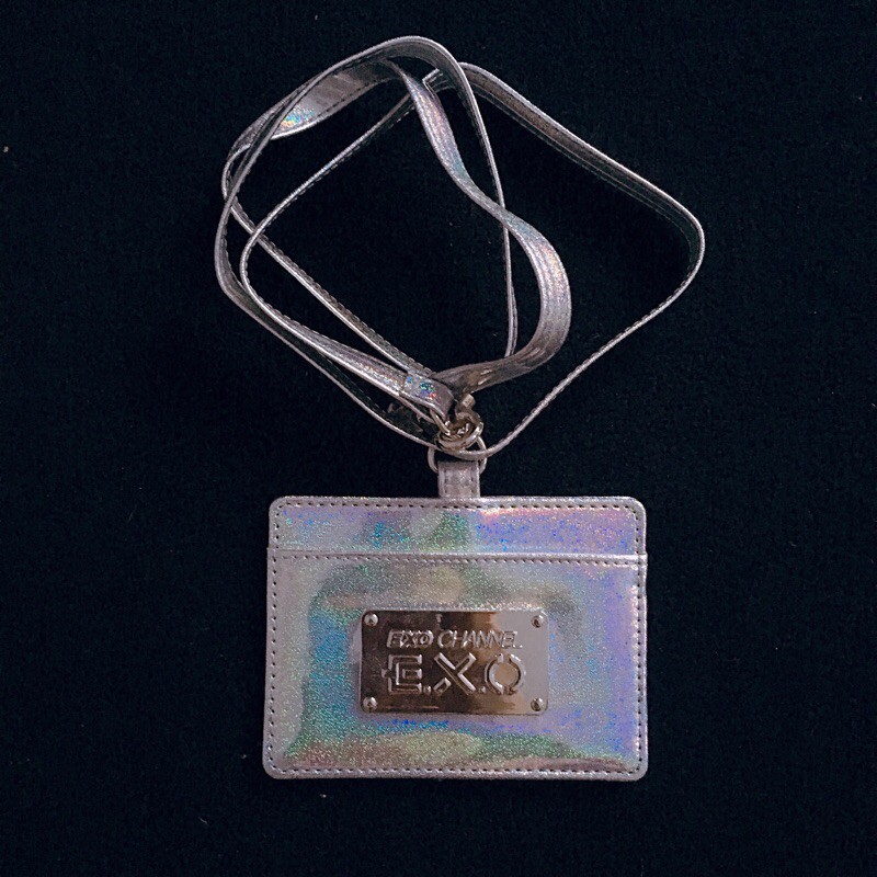 Exo channel merch Japan official fan meeting card holder hologram card wallet merchandise