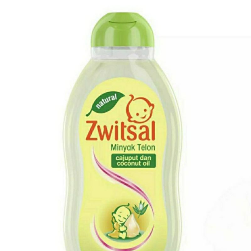 Zwitsal minyak telon bayi Cajuput dan Coconut Oil 100ml