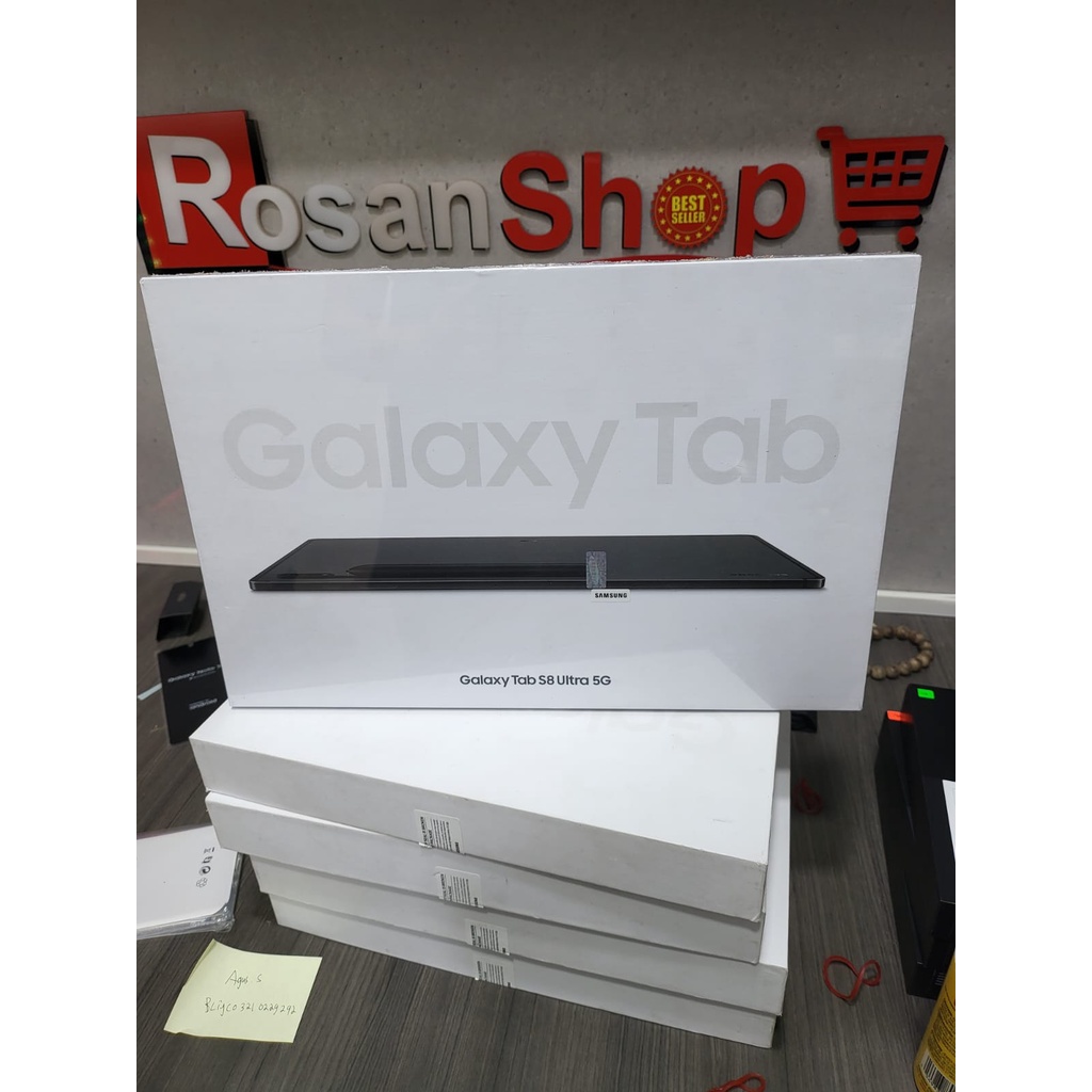 SAMSUNG GALAXY TAB S8 ULTRA 5G SEIN & GLOBAL / S8 ULTRA 5G 256GB RAM 12GB - BNIB