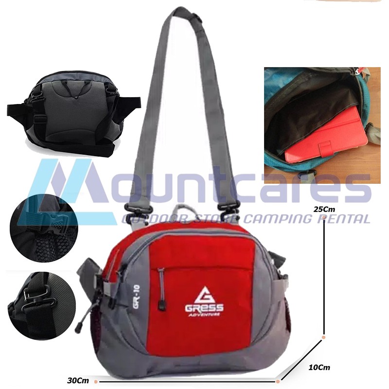 Bodypack Bodybag TNF Waist Bag TNF Tas Slempang TNF Sling Bag Tas Sport Pria wanita Tas Outdoor