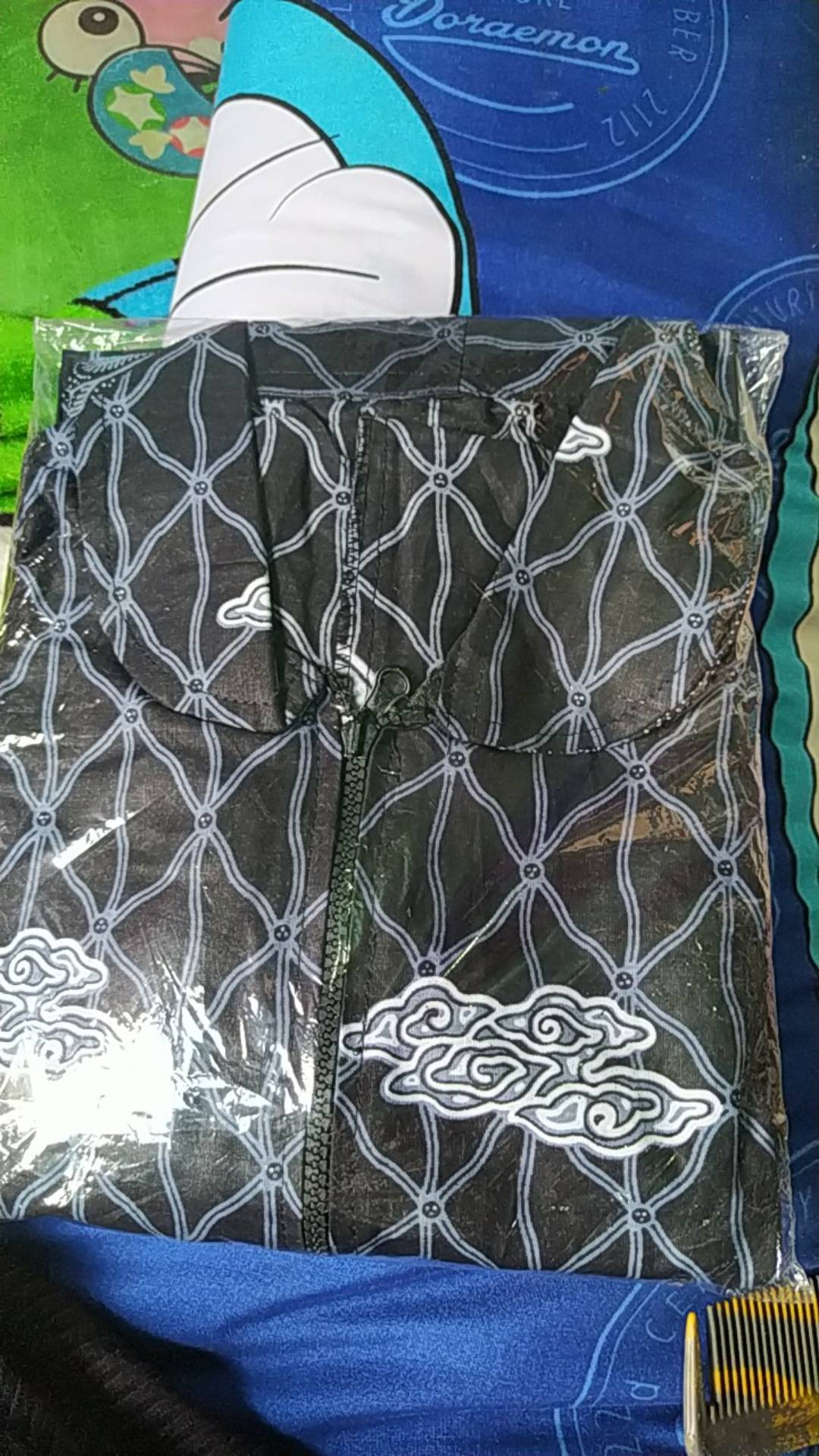 Cardigan Outer Batik Long Cardy Sogan Batik Genes Printing Dolby Dobby Doby Dolbi