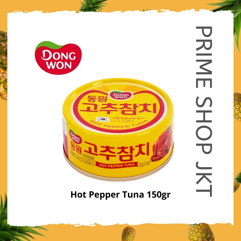 

Dongwon Hot Pepper Tuna 150gr Tuna Korea dengan Saus Cabe