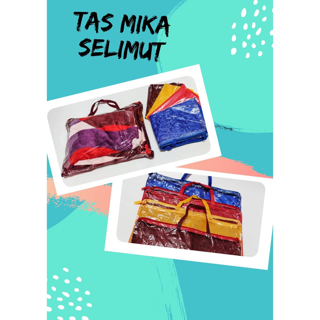 RC TAS MIKA SELIMUT RESLETING uk 30x25 MURAH