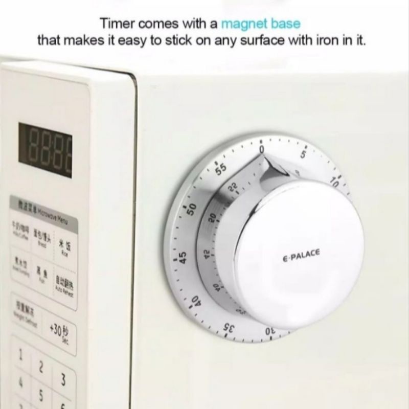 Alarm Masak Dapur | Kitchen Timer Mechanic | Timer Masak Manual Magnet