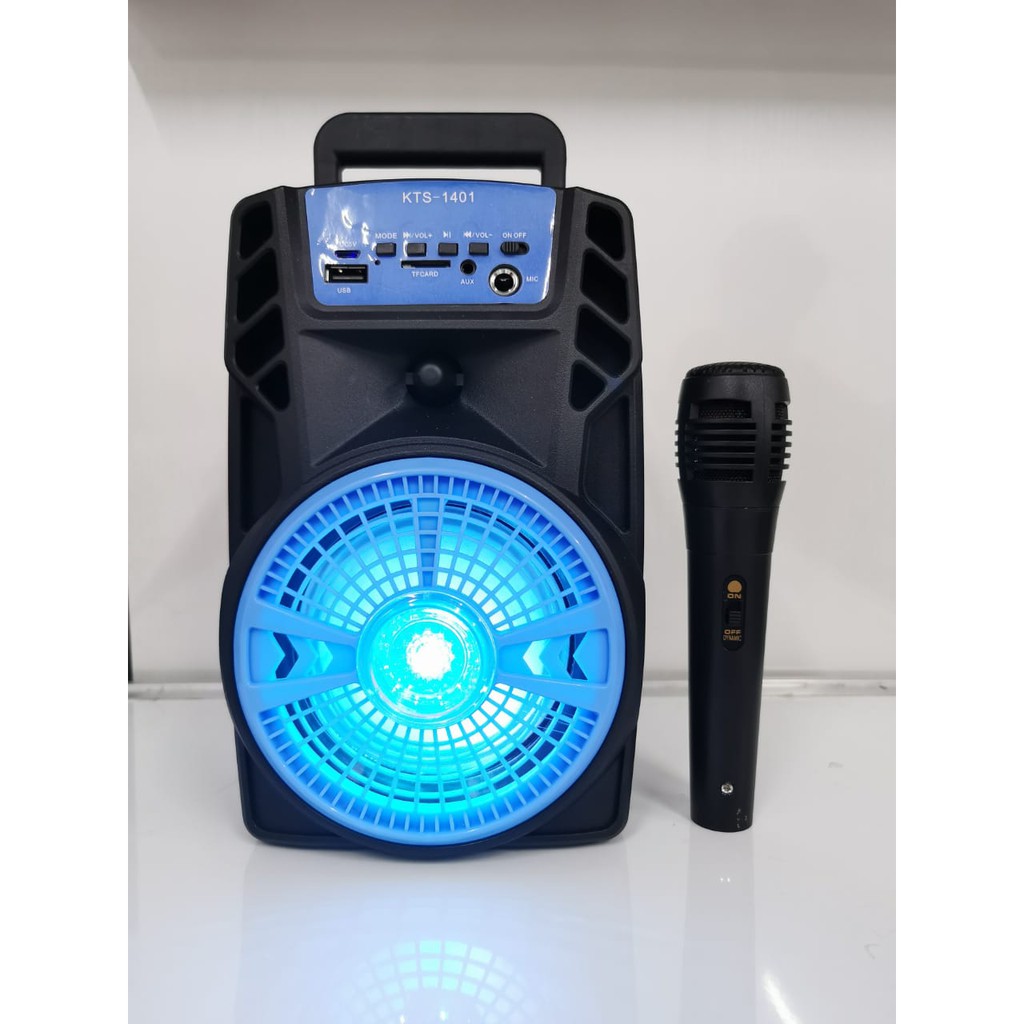 ❤Grosir❤ speaker KTS 1401 SPEKAER Bluetooth portable no mic - Biru