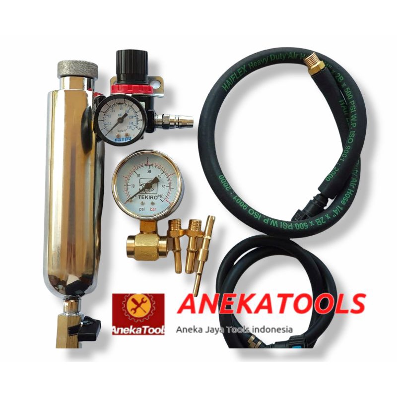 Paket alat servis motor injeksi alat infus dan tester fuelpump