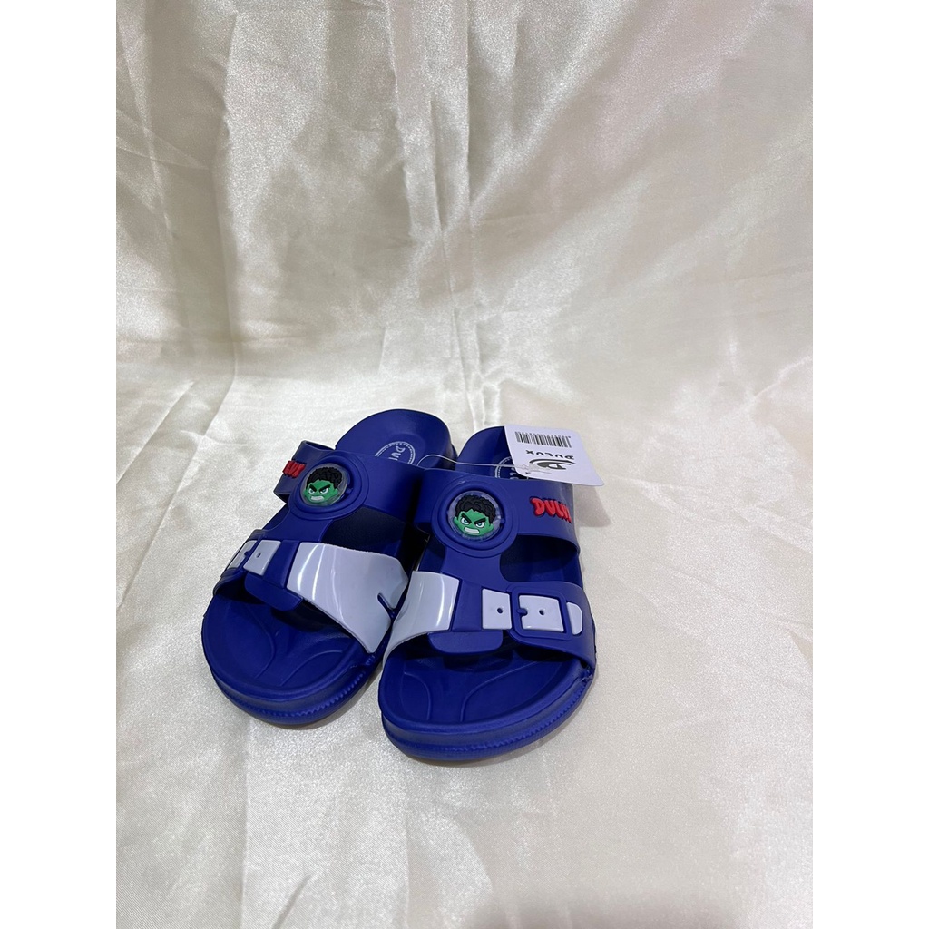 DX-362D DULUX Sandal Selop Anak Laki Laki Cowok Karakter Hulk Ukuran 24-29