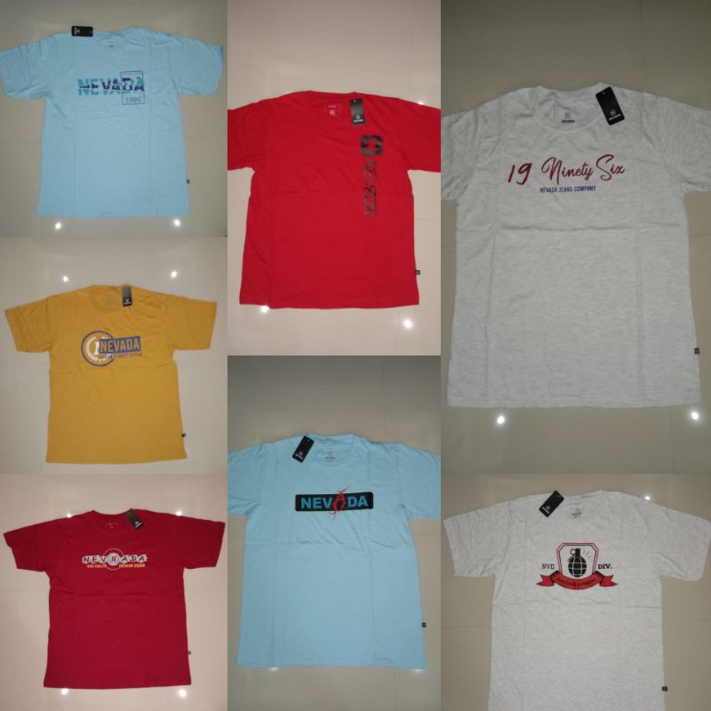 Kaos nevada Original Branded matahari