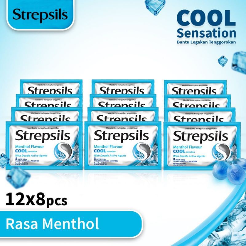 

Strepsiks cool isi 12 sachet