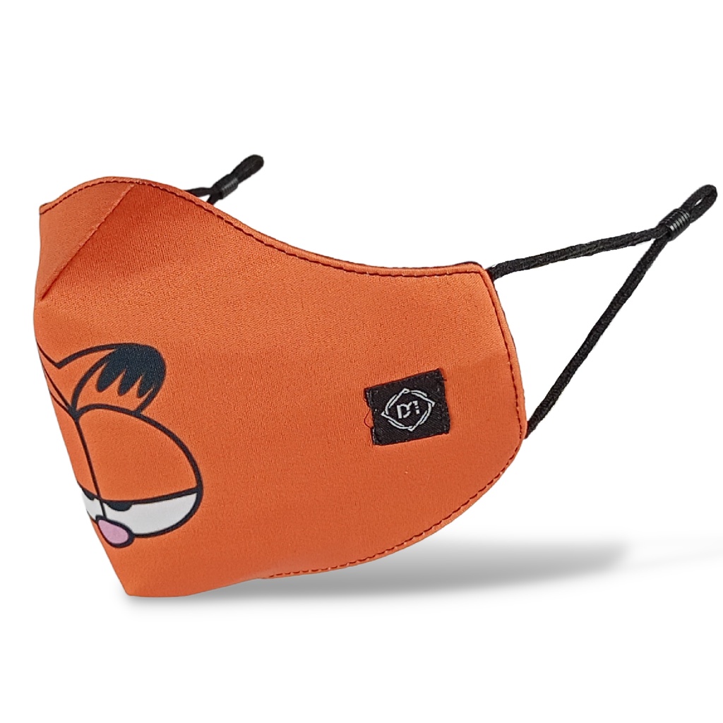 Garfield Headloop - DMI MASK | Masker Hijab Headloop Earloop