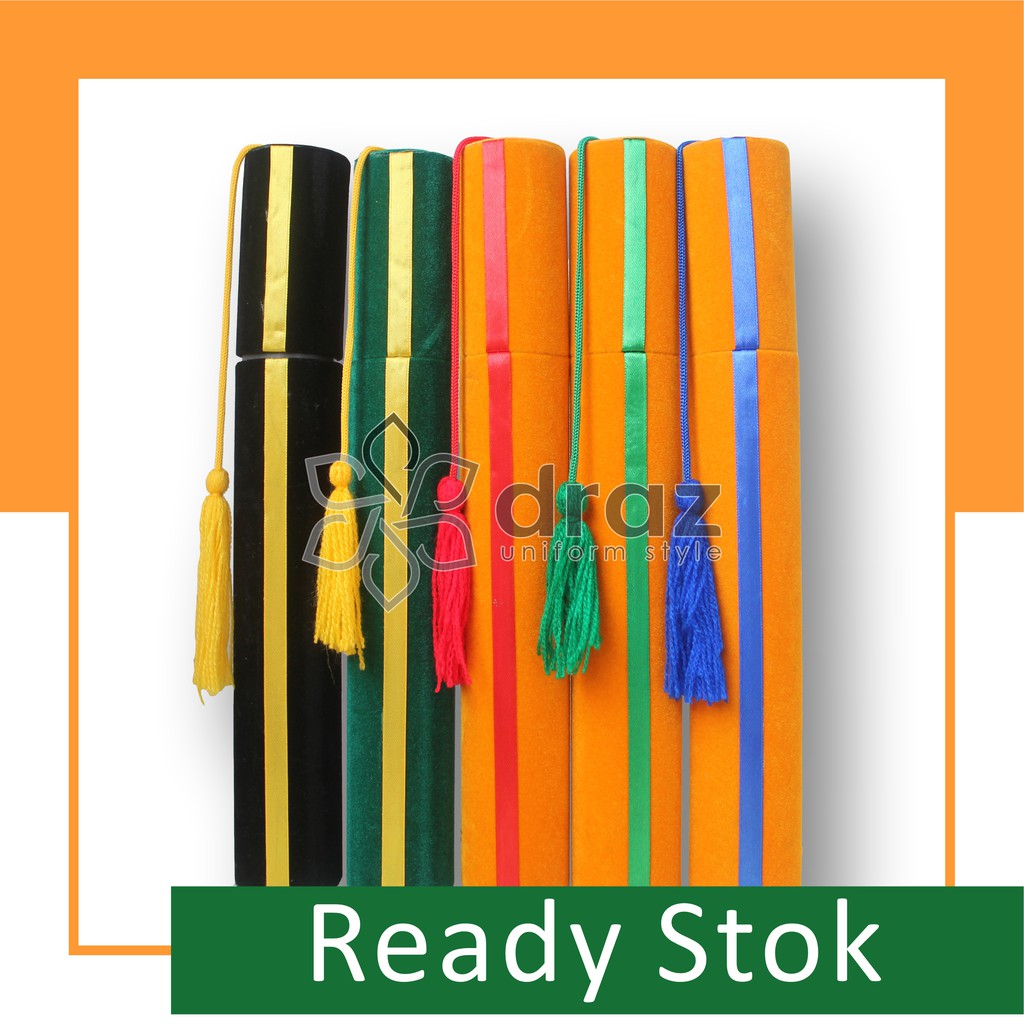TOKODRAZ - Tabung Wisuda, Selongsong Wisuda Perlengkapan Wisuda Tabung Tempat Map Ijazah