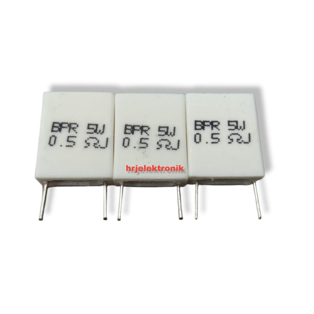 resistor 5 watt BPR 0.5 resistor 5 watt