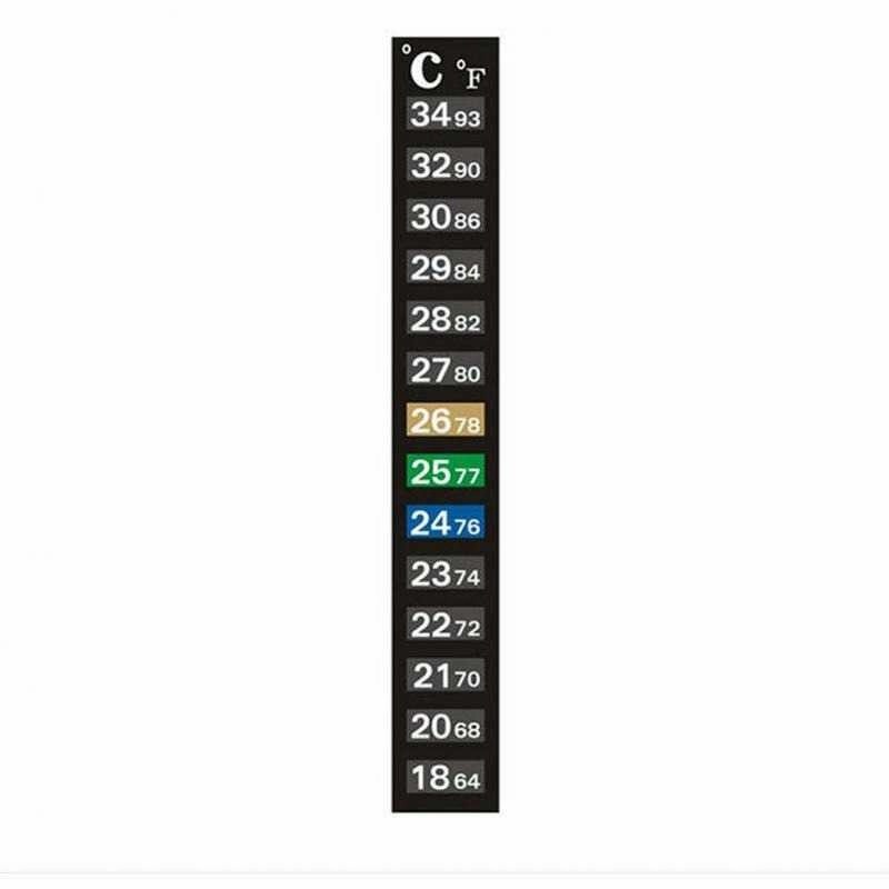 Sticker Thermometer Aquarium Stiker Termometer Pengukur Suhu Akuarium