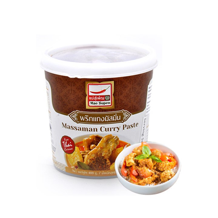 

MAE SUPEN MASSAMAN CURRY PASTE 400GR