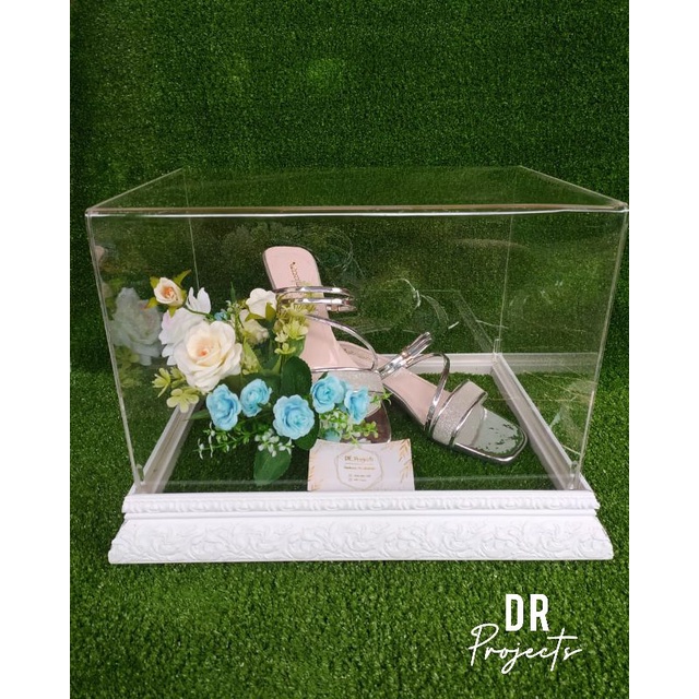 Sewa Hantaran box acrylic seserahan pernikahan