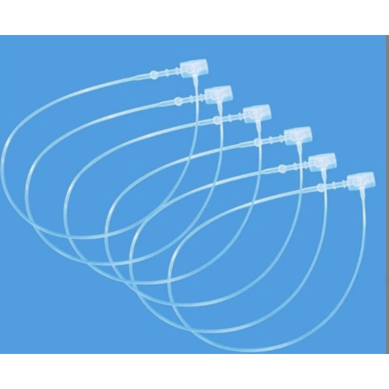 Gantungan label merk lock pin plastik
