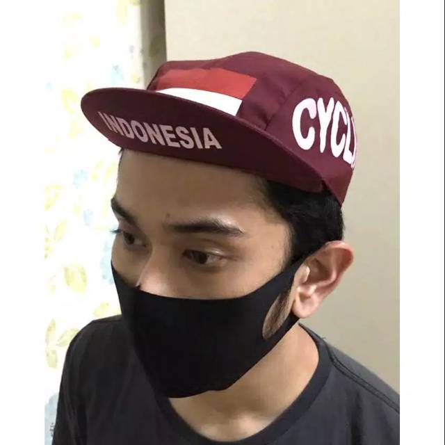 Topi cycling topi sepeda polygon topi sepeda murah