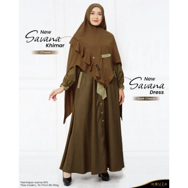 [MOMMIIZII] NEW SAVANA DRESS NEW COLOUR BY MOUZA