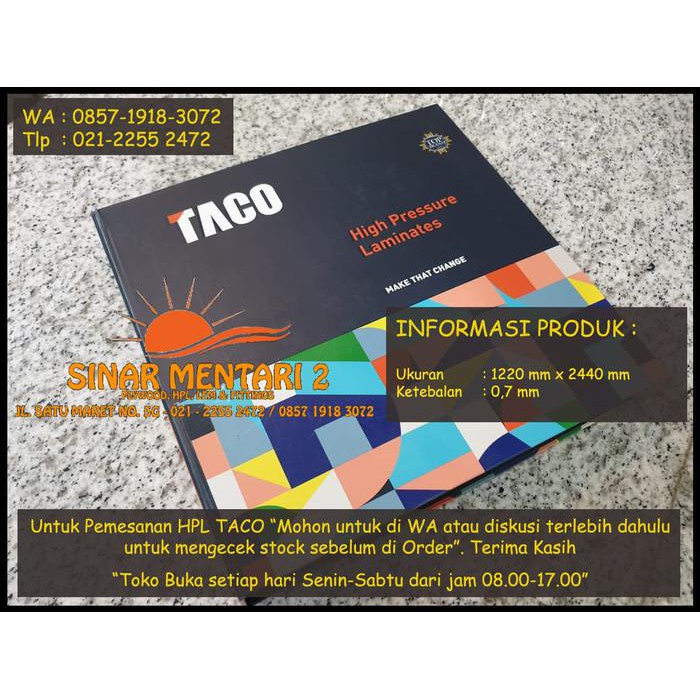  HPL  TACO  AA PUTIH 001AA 002AA 016AA Shopee Indonesia