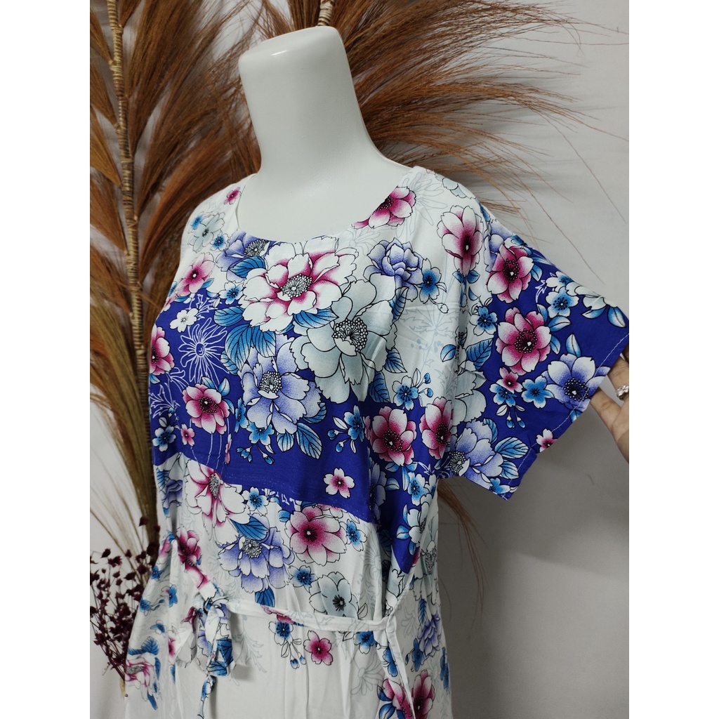 Kiandra - Long Dress Payung Tali Pinggang