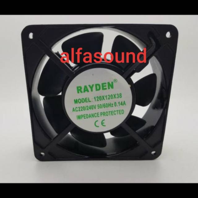 Kipas Angin Rayden 120x120x38 Fan AC 120 x 120 x 38
