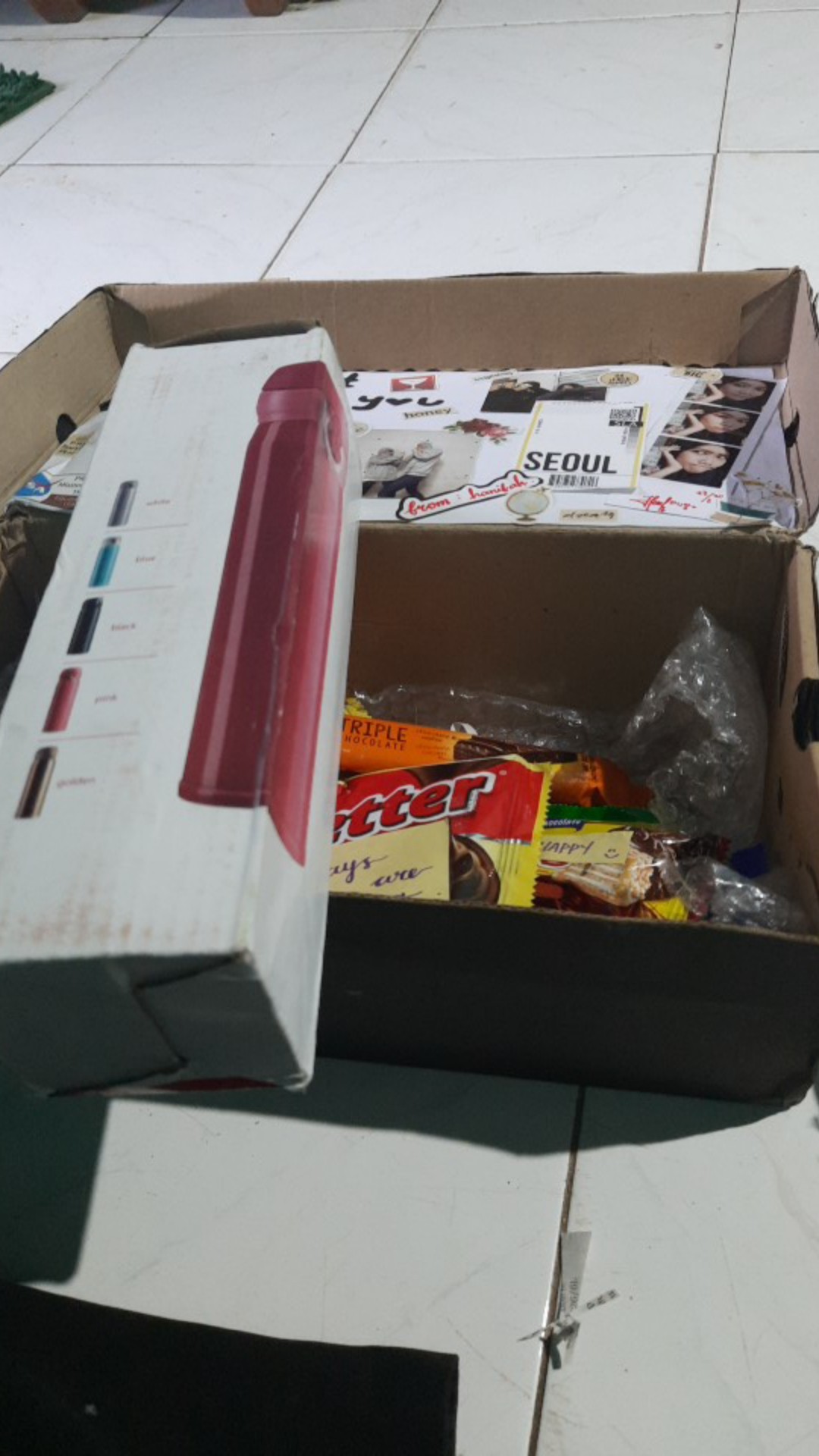 Botol Minum Tumbler Custom Hologram Niagara