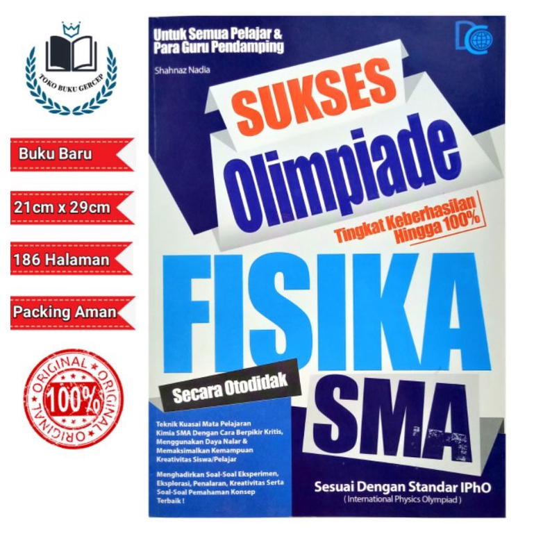 Jual Buku Sukses Olimpiade FISIKA SMA Secara Otodidak | Shopee Indonesia