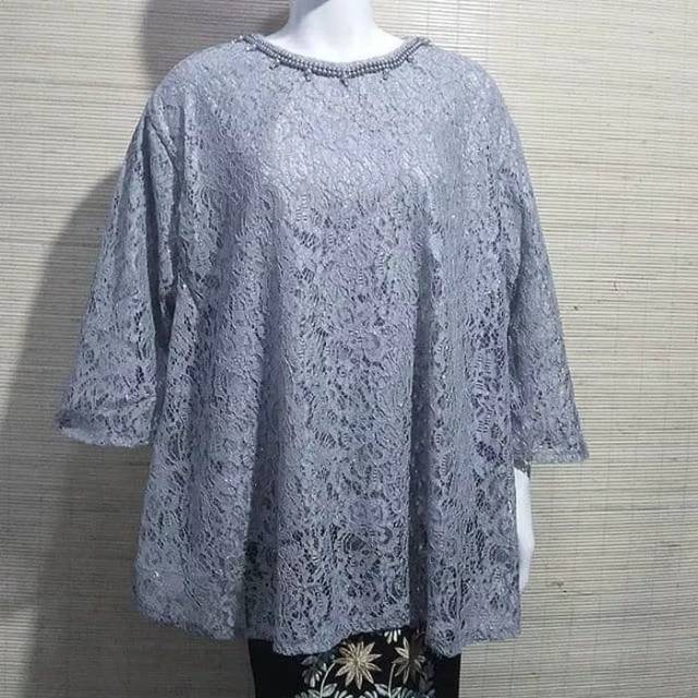 Kebaya Jumbo Brokat / Baju kondangan JUMBO big size