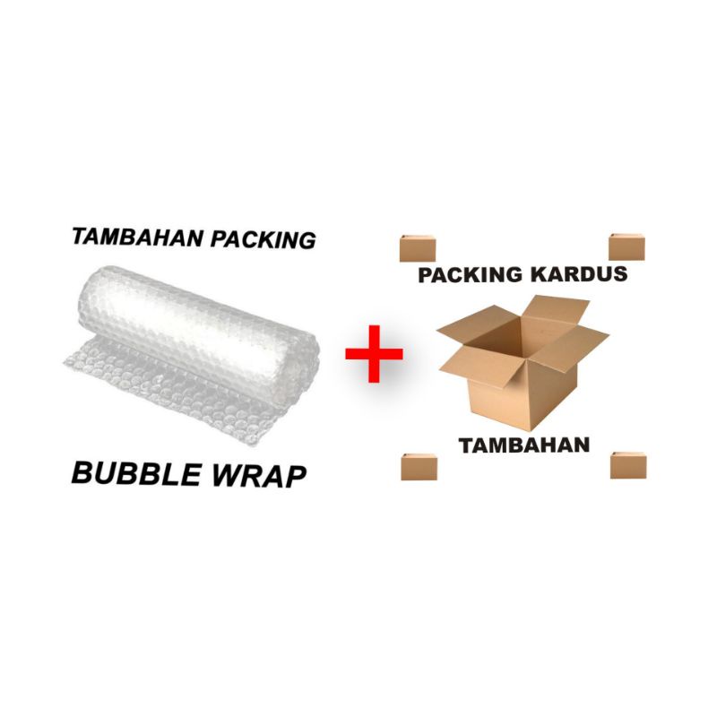 

Dus dan Buble packing tambahan pembeli